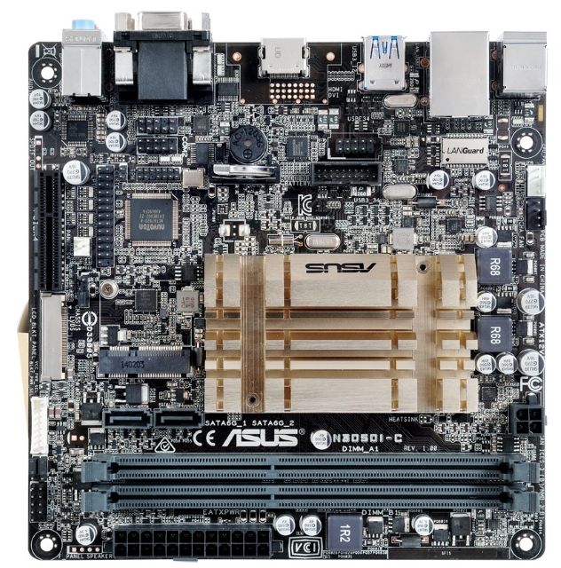 Asus запустили новую серию материнских плат формата Mini ITX