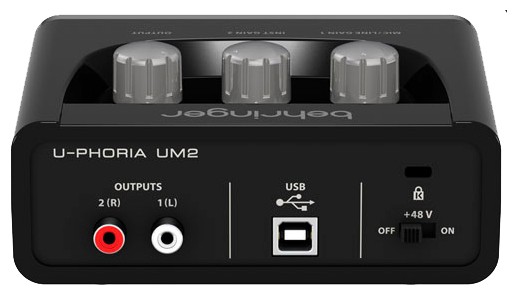 Звуковая карта BEHRINGER U-PHORIA UM2 (#2)