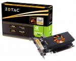 ZOTAC GeForce GT 740 993Mhz PCI-E 3.0 2048Mb 1782Mhz 128 bit DVI HDMI HDCP Low Profile
