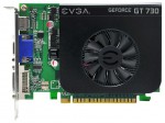 EVGA GeForce GT 730 700Mhz PCI-E 2.0 1024Mb 3200Mhz 128 bit DVI HDMI HDCP