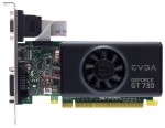 Видеокарта EVGA GeForce GT 730 902Mhz PCI-E 2.0 1024Mb 5000Mhz 64 bit DVI HDMI HDCP
