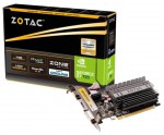 ZOTAC GeForce GT 720 797Mhz PCI-E 2.0 1024Mb 5010Mhz 64 bit DVI HDMI HDCP Silent