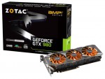 Видеокарта ZOTAC GeForce GTX 980 1165Mhz PCI-E 3.0 4096Mb 7010Mhz 256 bit DVI HDMI HDCP