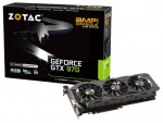 Видеокарта ZOTAC GeForce GTX 970 1152Mhz PCI-E 3.0 4096Mb 7010Mhz 256 bit DVI HDMI HDCP