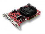 Видеокарта Palit GeForce 7600 GS 400Mhz AGP 256Mb 800Mhz 128 bit DVI TV YPrPb