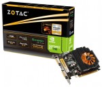 ZOTAC GeForce GT 730 700Mhz PCI-E 2.0 4096Mb 1066Mhz 128 bit 2xDVI Mini-HDMI HDCP