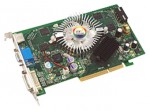 Видеокарта Inno3D GeForce 7600 GT 560Mhz AGP 256Mb 1400Mhz 128 bit DVI TV YPrPb