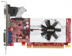 Видеокарта MSI GeForce GT 610 810Mhz PCI-E 2.0 2048Mb 1000Mhz 64 bit DVI HDMI HDCP
