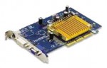 Видеокарта GIGABYTE GeForce 6200 300Mhz AGP 128Mb 550Mhz 64 bit DVI TV YPrPb