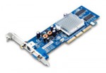 Видеокарта GIGABYTE GeForce 4 MX 4000 275Mhz AGP 128Mb 400Mhz 64 bit TV