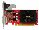 Видеокарта Palit GeForce GT 520 810Mhz PCI-E 2.0 1024Mb 1070Mhz 64 bit DVI HDMI HDCP