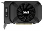 Palit GeForce GTX 750 1085Mhz PCI-E 3.0 1024Mb 5100Mhz 128 bit DVI Mini-HDMI HDCP