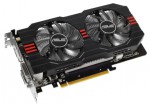 Видеокарта ASUS Radeon R7 250X 1020Mhz PCI-E 3.0 2048Mb 4600Mhz 128 bit 2xDVI HDMI HDCP